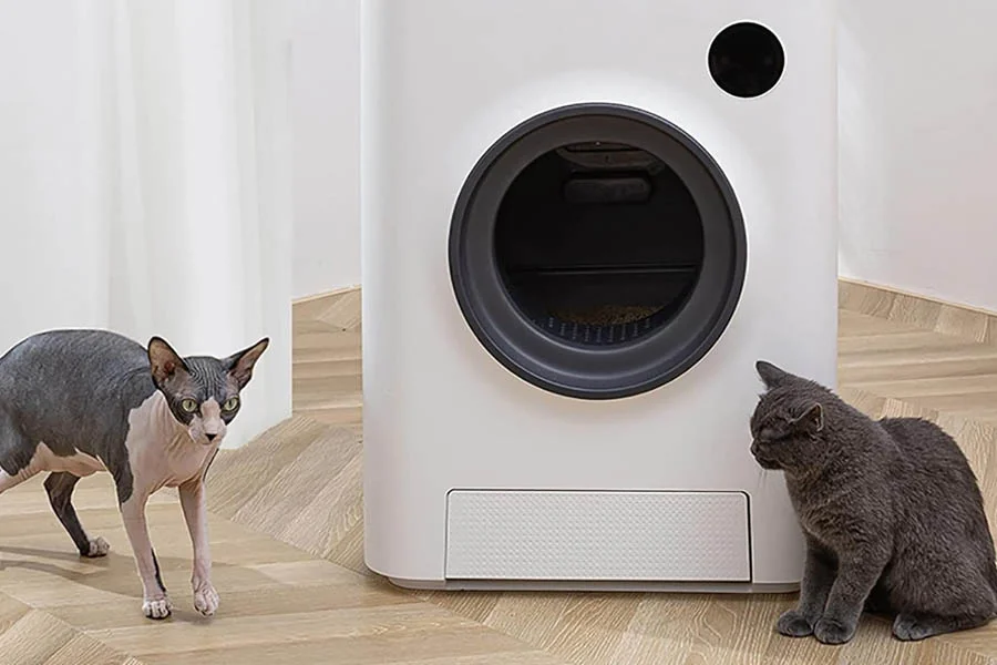 auto clean litter box