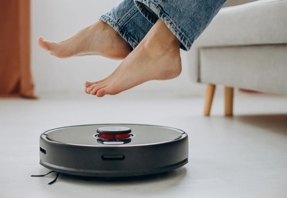 robot vacuum cleaner that empties itself